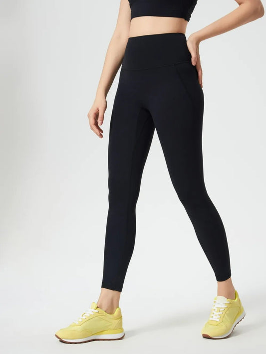Millennia Wide Waistband Active Leggings - Nikki and Co Boutique