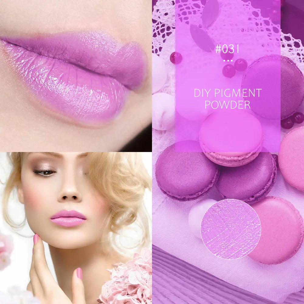 1g Brand New DIY Lipgloss Pigment Powder Lipstick Pigment For DIY Lipgloss Powder Pigment Makeup Lip Stick Comestics