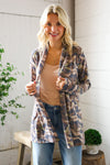 Stand Out Camo Cozy Open Cardigan