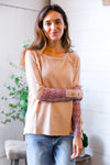 Zigzag Charm Blush Thermal Long Sleeve
