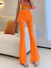 High Stretch Modal Pants Women Summer Spring Thin Trousers Sexi Slim Long Pants Chic Ins Y2K Streetwear Party Night Club Pants