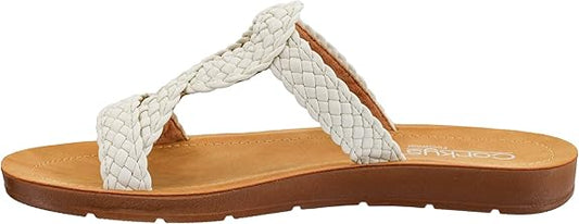 Corky's All Tangled Up Sandals (NP) - Ivory