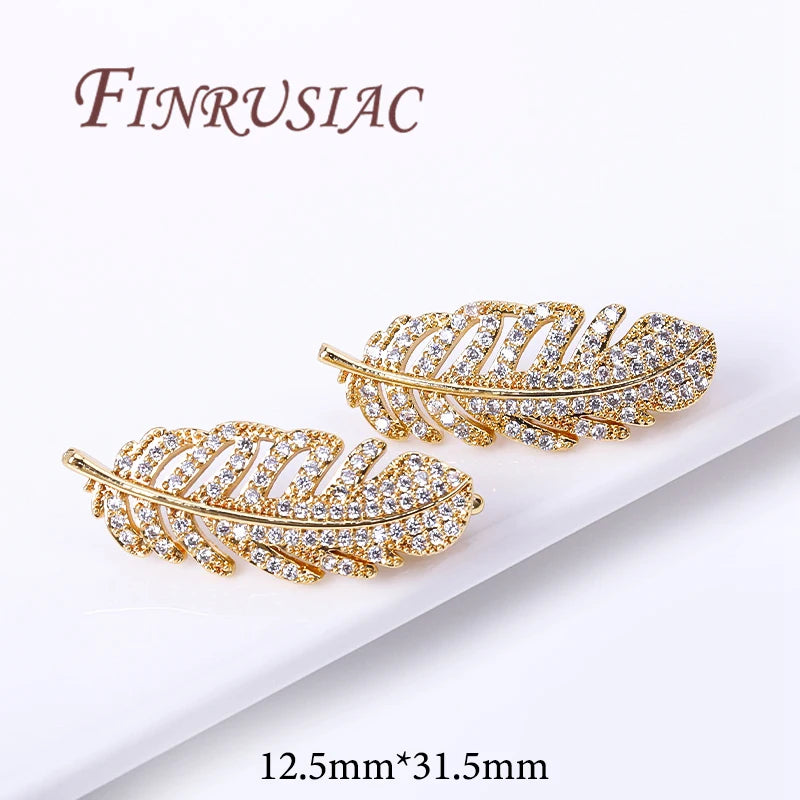 18K Gold Plated Brass Butterfly Clasps For Jewelry,Fasteners For Bracelets,Necklace Clasp Findings,DIY Jewelry Accessories