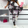 Hello Kitty print Yoga Pants Gym Leggings Women Girl Fitness Soft Tights High Waist Elastic Breathable No T Line Sports Pants
