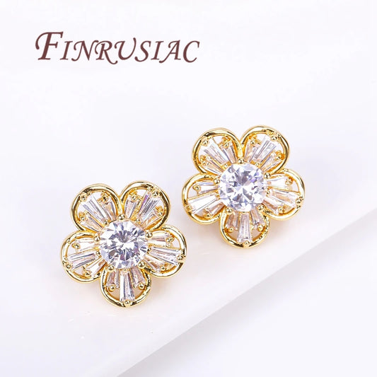 18K Gold Plated Brass Butterfly Clasps For Jewelry,Fasteners For Bracelets,Necklace Clasp Findings,DIY Jewelry Accessories