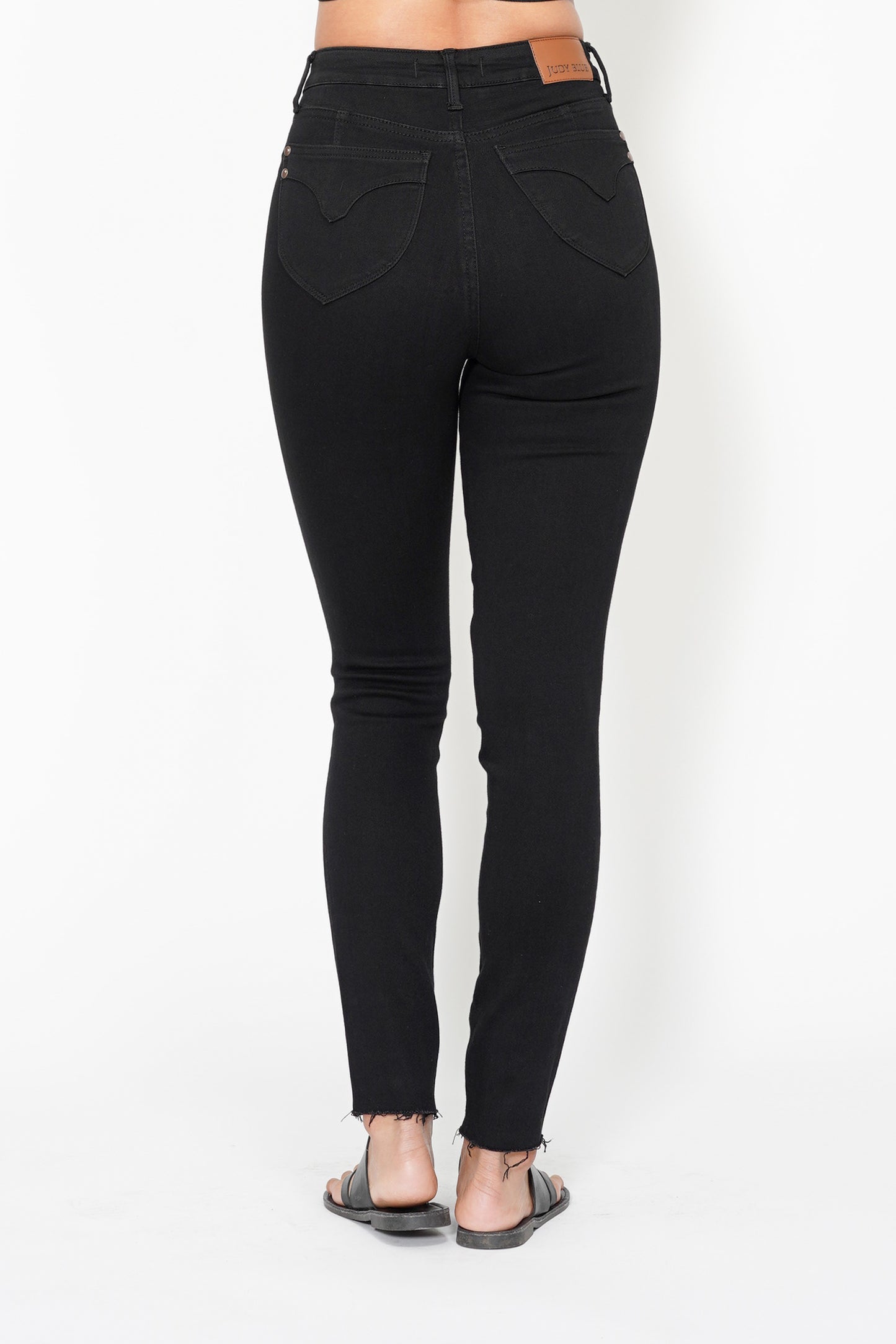 Judy Blue Jeans (NP) - Black, High Waisted Tummy Control Classic Skinny