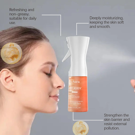 Body Sunscreen Spray SPF42+ Sunblock Powerful Protect Body UVA/UVB Resistance Sunburn Spot Whitening Waterproof Body Sunscreen