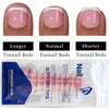 1Pack Toe Nail Tips - Short French Tip Press On Toenails 100/120Pcs Pink Soft Gel Tips ToeNails Soak Off Fake Toe Nail Extension