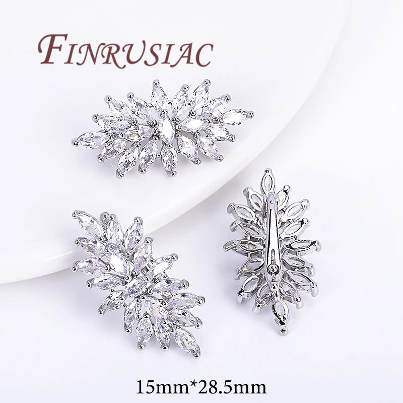 18K Gold Plated Brass Butterfly Clasps For Jewelry,Fasteners For Bracelets,Necklace Clasp Findings,DIY Jewelry Accessories