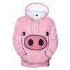 Cute Pig 3d printed hoodie boys girls Cartoon Lucky Pig sweatshirt fashion Oversize jacket clothes