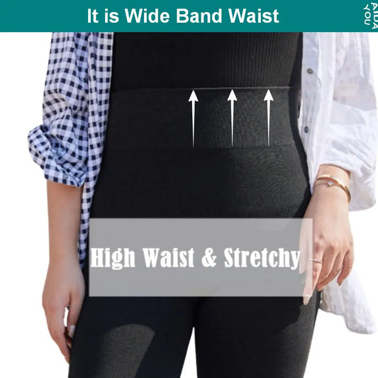 Fleece Lined Plus Size Leggings Thick for Women Autumn Winter Big Size Pantyhose for Fat Girl Tight Compression Legging Pants