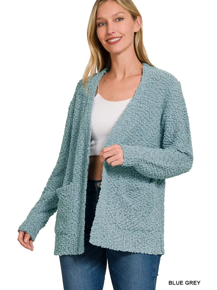 Zenana - (NP) - Cardigans with Pockets, 11 colors!