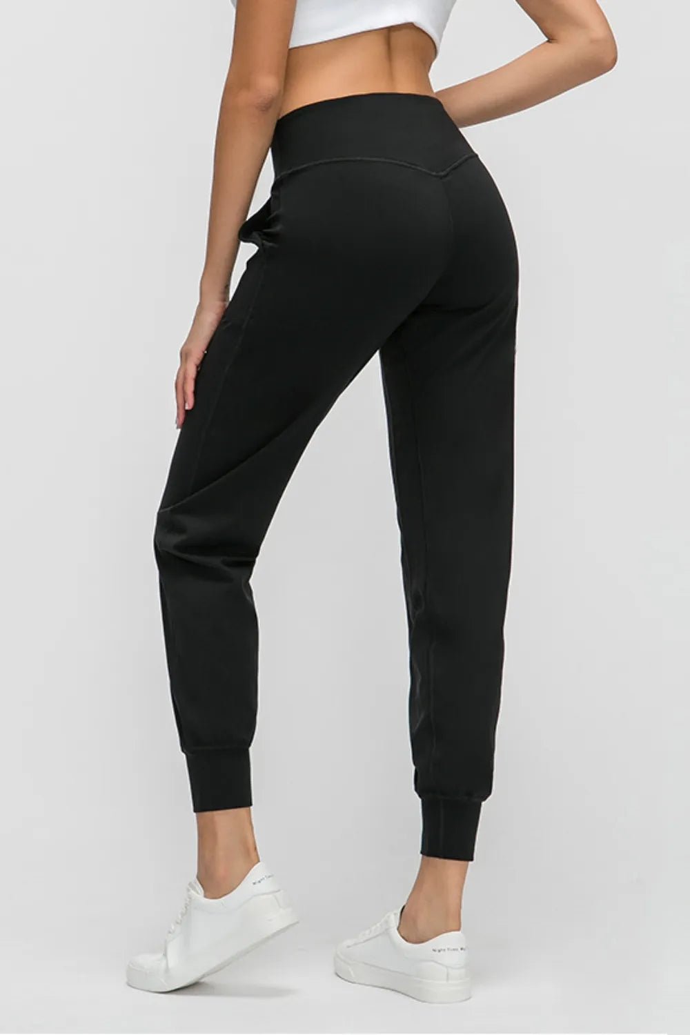 Millennia Wide Waistband Slant Pocket Pants - Nikki and Co Boutique