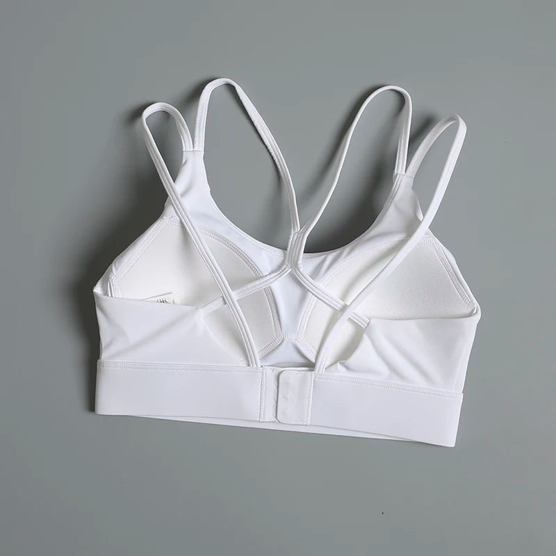 Skin-tight Beautiful Back Sports Bra for Women, Anti-shock, Anti-sagging, High Strength Fitness Bra, All-in-One Yoga Vest, Fall