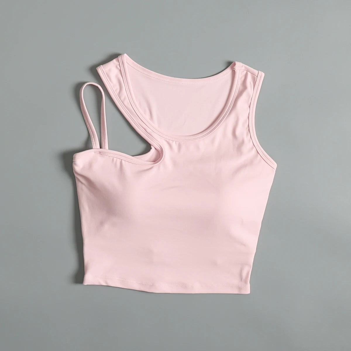 Integrated sports underwear for women summer yoga exercise fitness bra high-value running shock-proof gathering vest wear