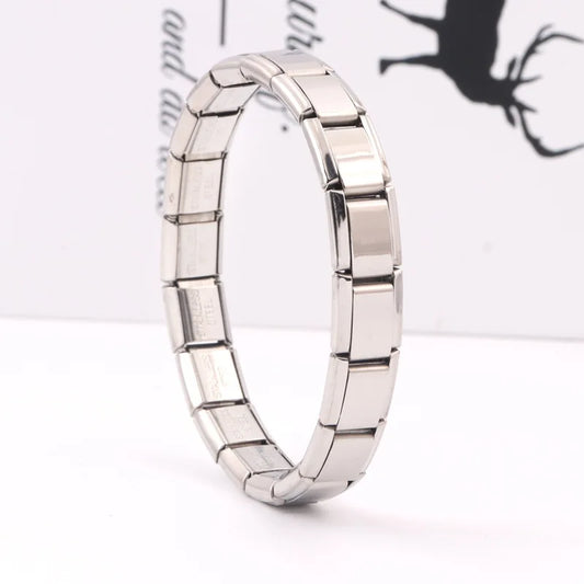 Product Name: Moonstone Stainless Steel Carving Bracelet Material: Stainless steel Size: 17.5 centimeters long Color: Steel