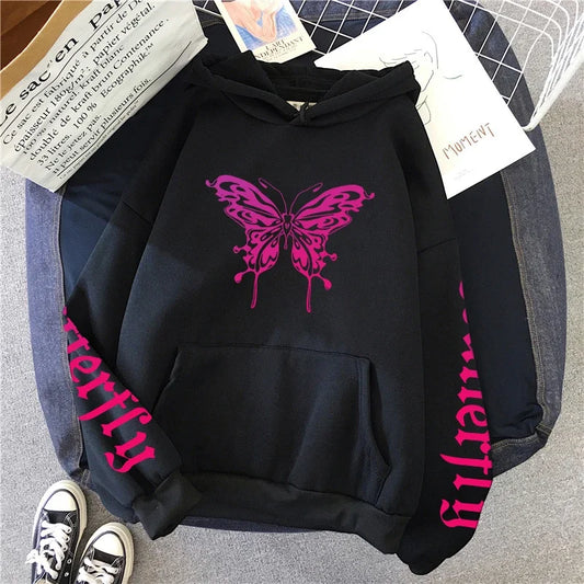 Versatile Women's Sweatshirts Hot Sales Autumn Winter Pullovers Hoodies Woman Style Fashion Casual Sports Print Daily Simplicity