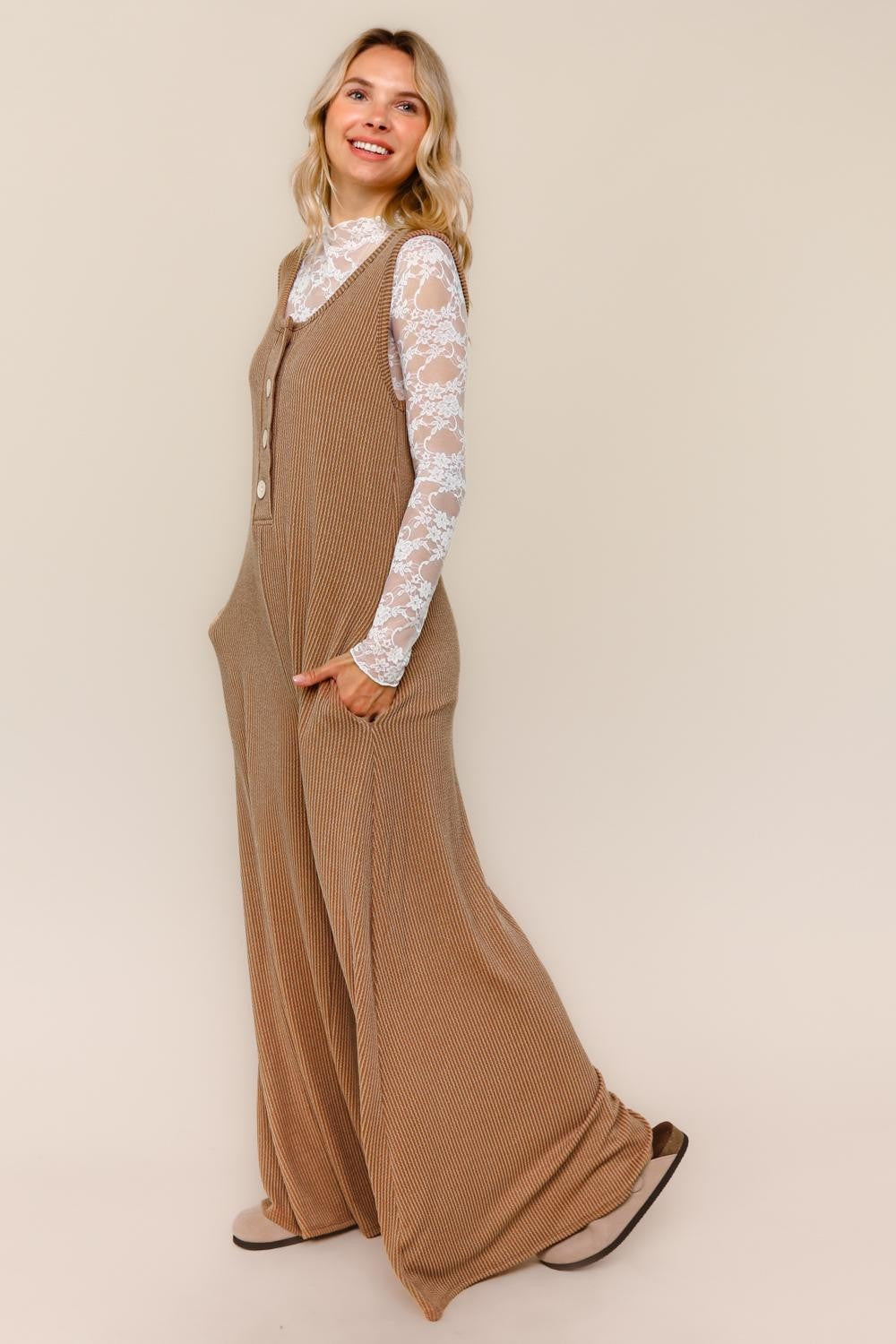 Easy Does It Wide Leg Jumper