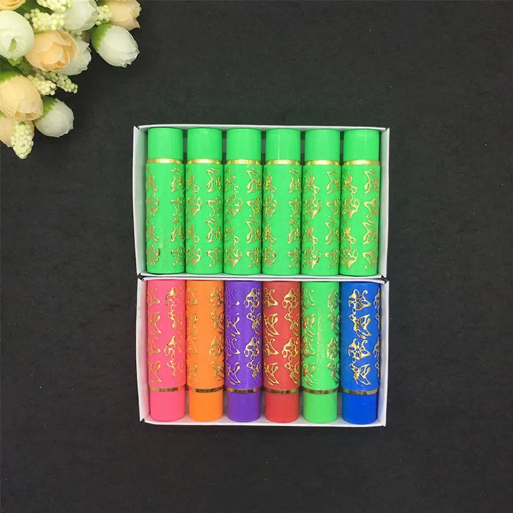 Color Changing Lipstick Long Lasting Balm Dark Green Magic Lipgloss Butterfly Lip Tint Cosmetics Makeup Lipstick 6pc/set