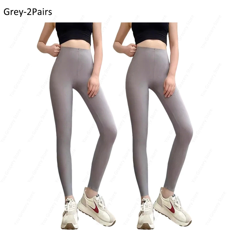 Women High Elastic Fitness Workout Sportswear Impact Leggings Female Low Waist Seamless Tights Yoga Pants Women Sports Leggings