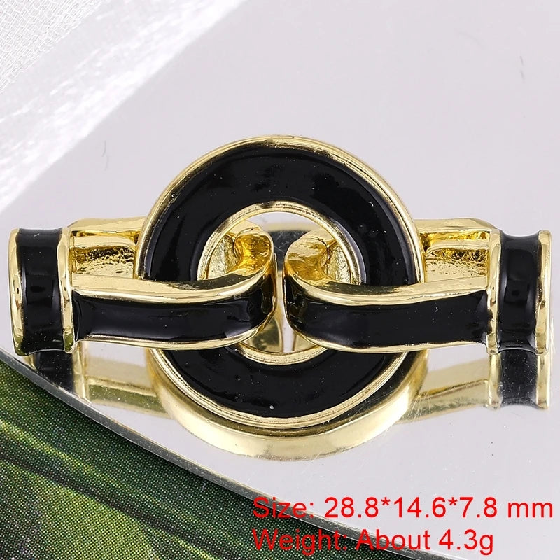 Juya Handmade Designer Decorative Fastener Hooks Clasps for DIY Beadwork Crystal Pearl Jewelry Making Closure Locks Accessories