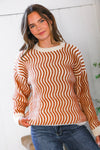 Cinnamon Swirls Cozy Pullover