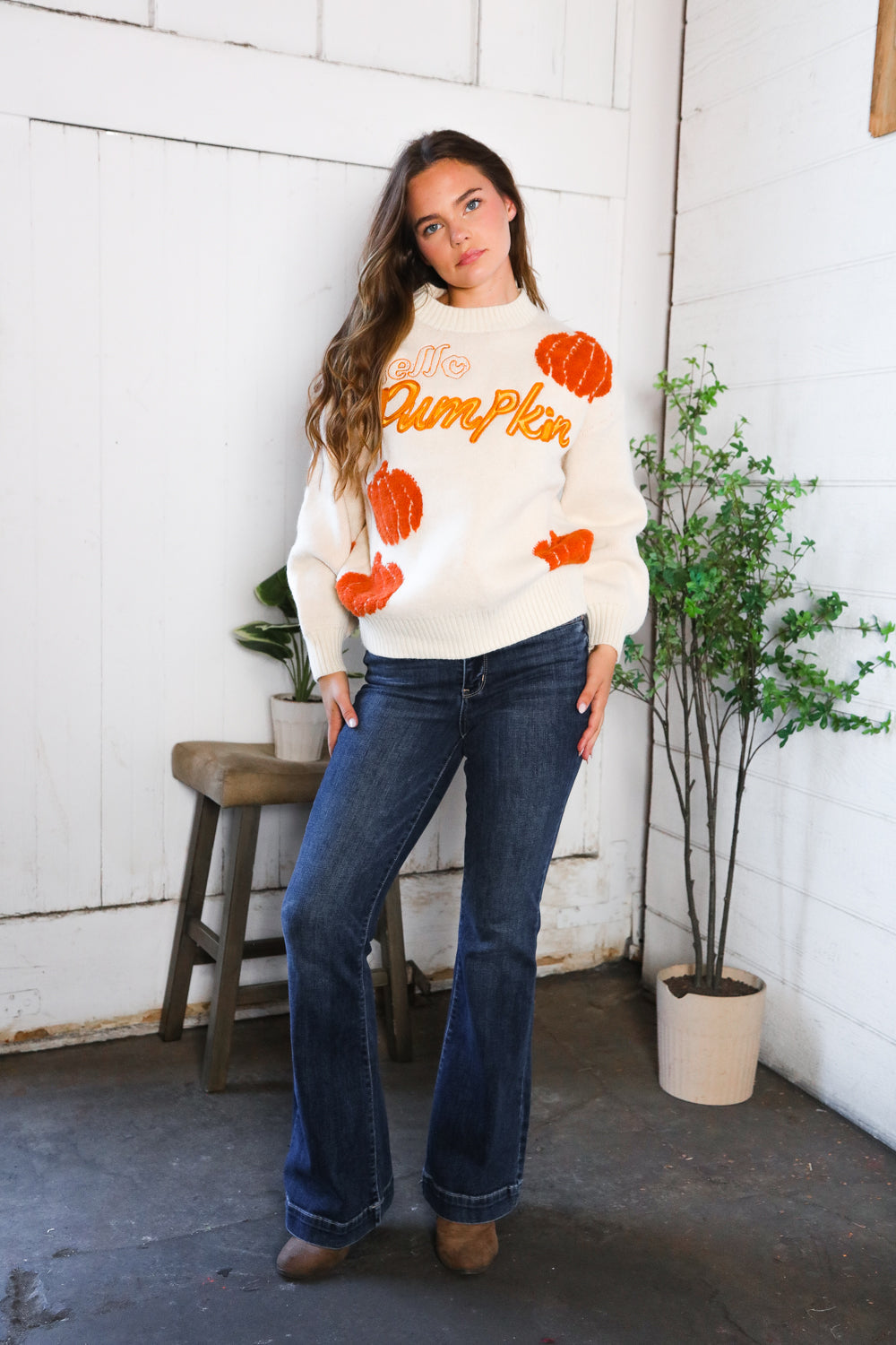 Hello Gourd-geous Pumkin Patch Pullover