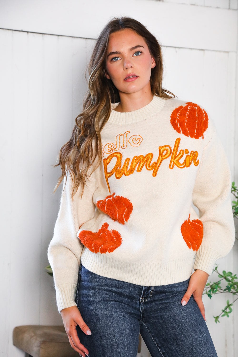 Hello Gourd-geous Pumkin Patch Pullover