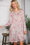 Sweet & Spotted Rose Babydoll Tunic Dress