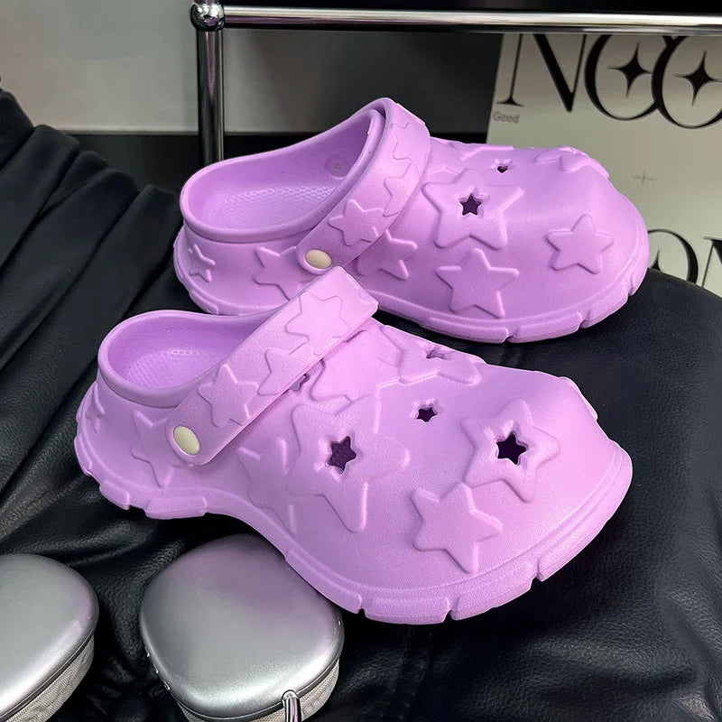 Women’s New Summer Sandals Thick Sole Non Slip Design Footwear Comfortable Walking Shoes Fashion Casual Slip on Slides