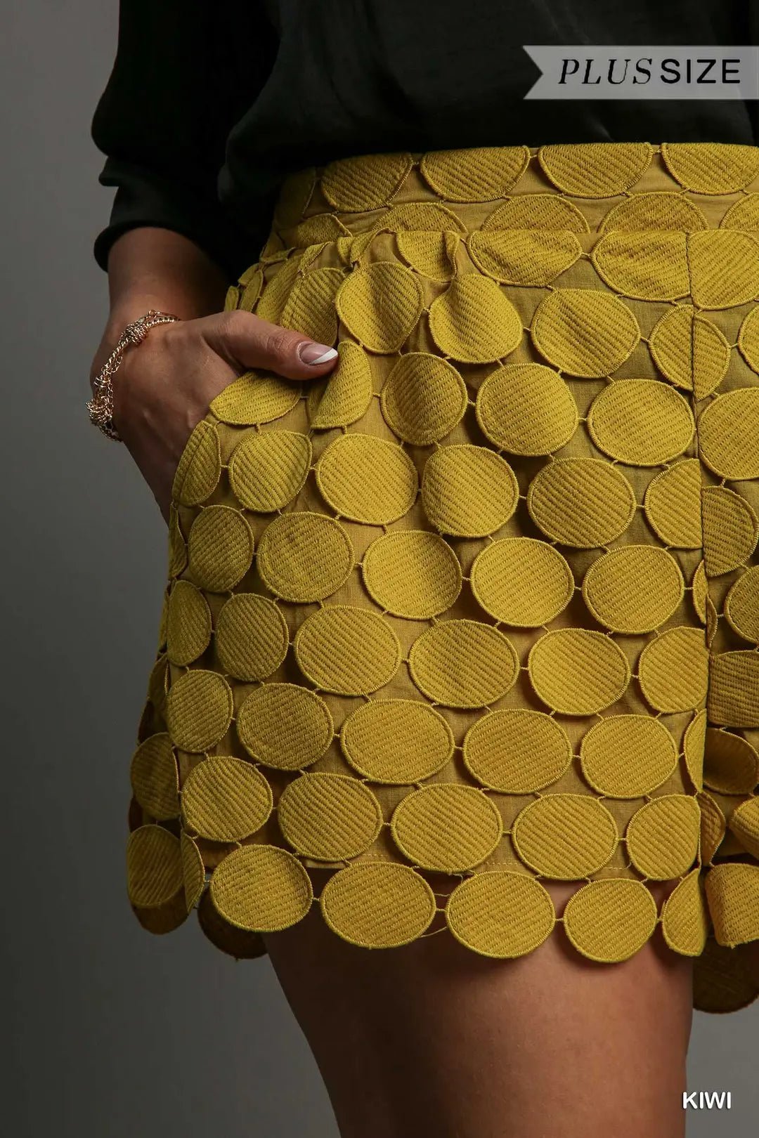 Polka Dot Lace Shorts (NP) - all sizes - Nikki and Co Boutique