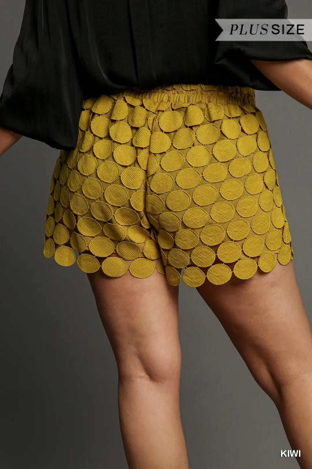 Polka Dot Lace Shorts (NP) - all sizes - Nikki and Co Boutique