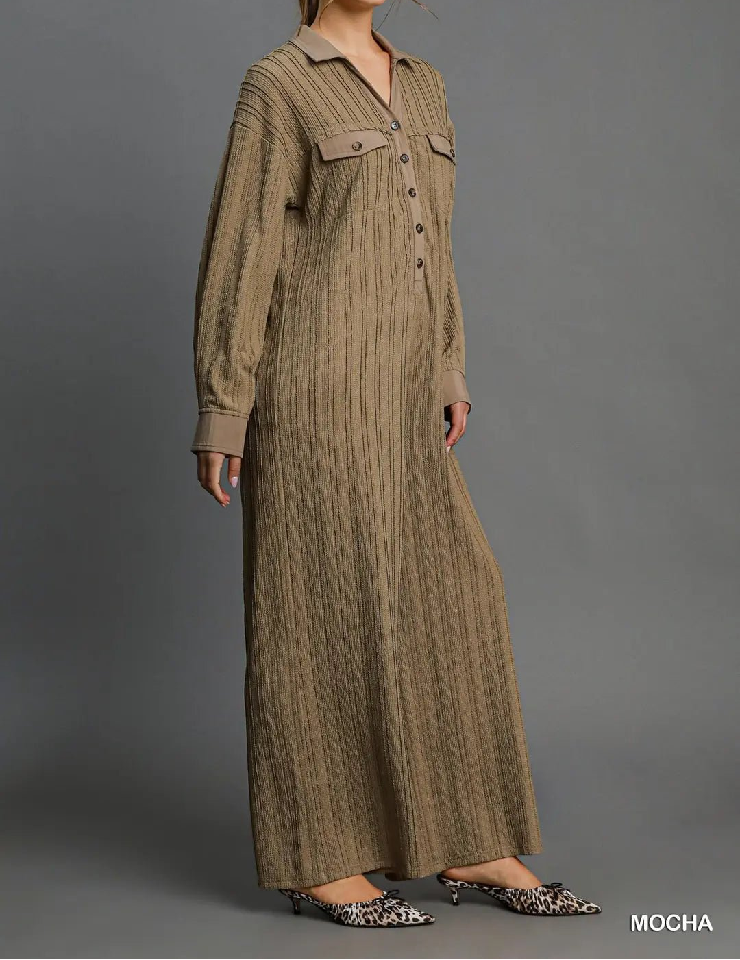 Textured Knit Jumpsuit (NP) - Color options! - Nikki and Co Boutique