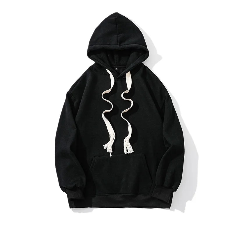 Women Hoodies Pullover Hooded Sweat Shirts Solid Color Jogger Long Sleeve Black Jogging Men Sweatshirt Sport Top Autumn Clothing