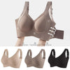 2025 Women's Seamless Underwear, Thin Style, Large Breasts, Small Breasts, No Wires, Pull-up And Anti-sagging Large Size Bra ﻿