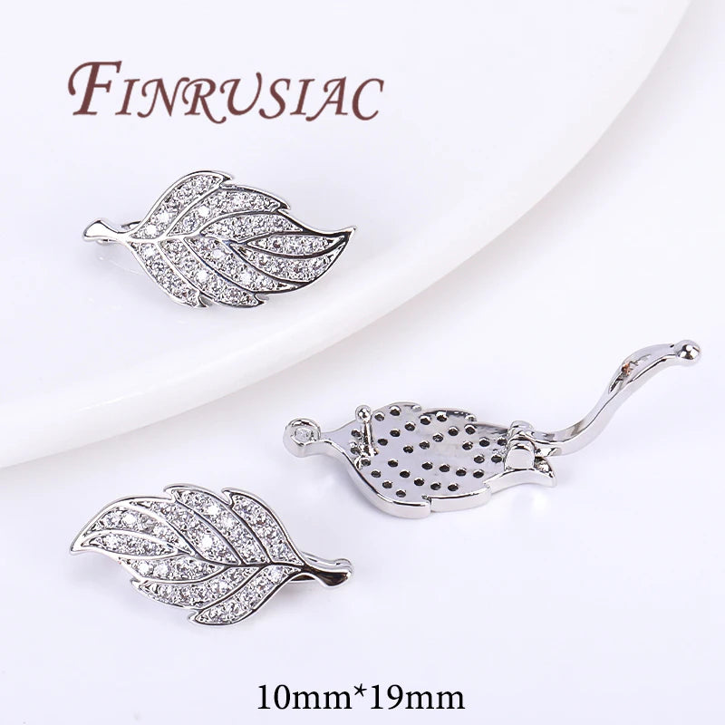18K Gold Plated Brass Butterfly Clasps For Jewelry,Fasteners For Bracelets,Necklace Clasp Findings,DIY Jewelry Accessories