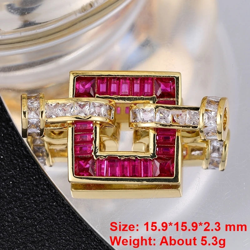 Juya Handmade Designer Decorative Fastener Hooks Clasps for DIY Beadwork Crystal Pearl Jewelry Making Closure Locks Accessories