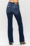 Judy Blue Jeans (NP) - Mid Rise, Dark Wash Boot Cut