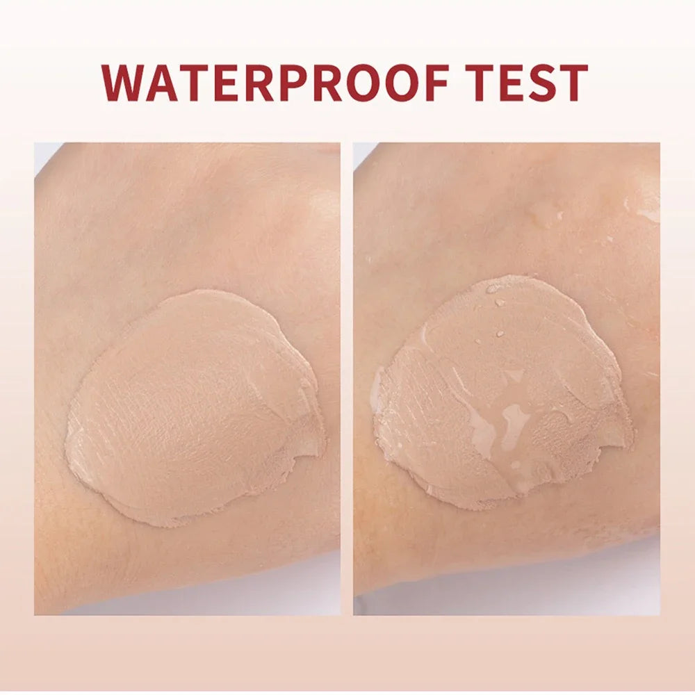 CC Red Correction Cream Full Coverage Liquid Foundation Waterproof Long-Lasting Redness Corrector Korean Cosmetic Face Makeup