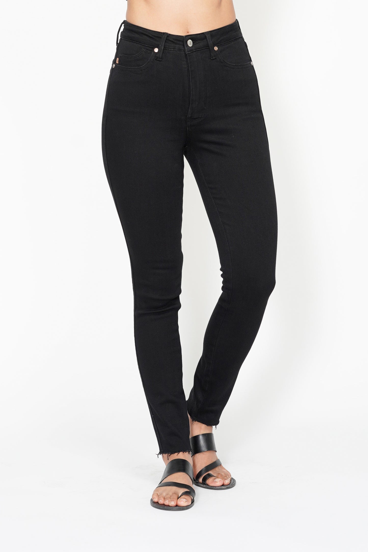 Judy Blue Jeans (NP) - Black, High Waisted Tummy Control Classic Skinny