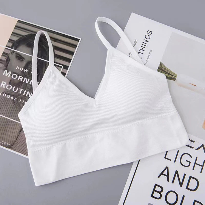 New Fashionable Multi functional Deep V-neck Sexy Short Top Tight Yoga Sports Bra Underwear Casual Spicy Girl Style Tank Top