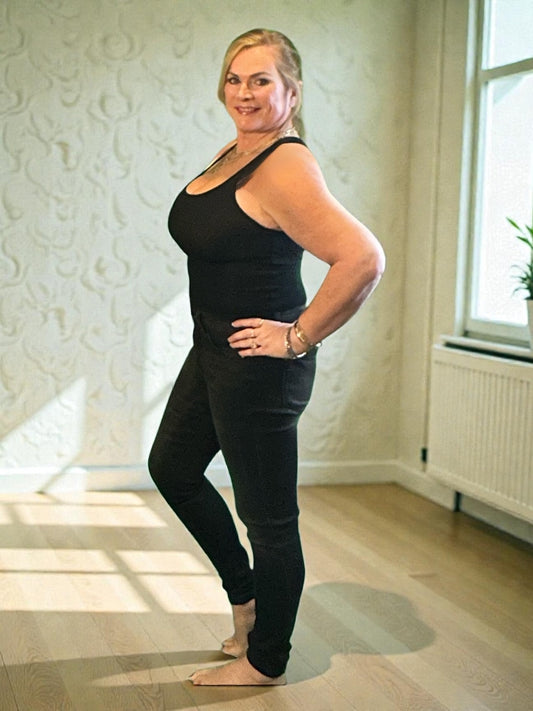 Judy Blue Jeans (NP) - Mid Rise Tummy Control Skinny - black