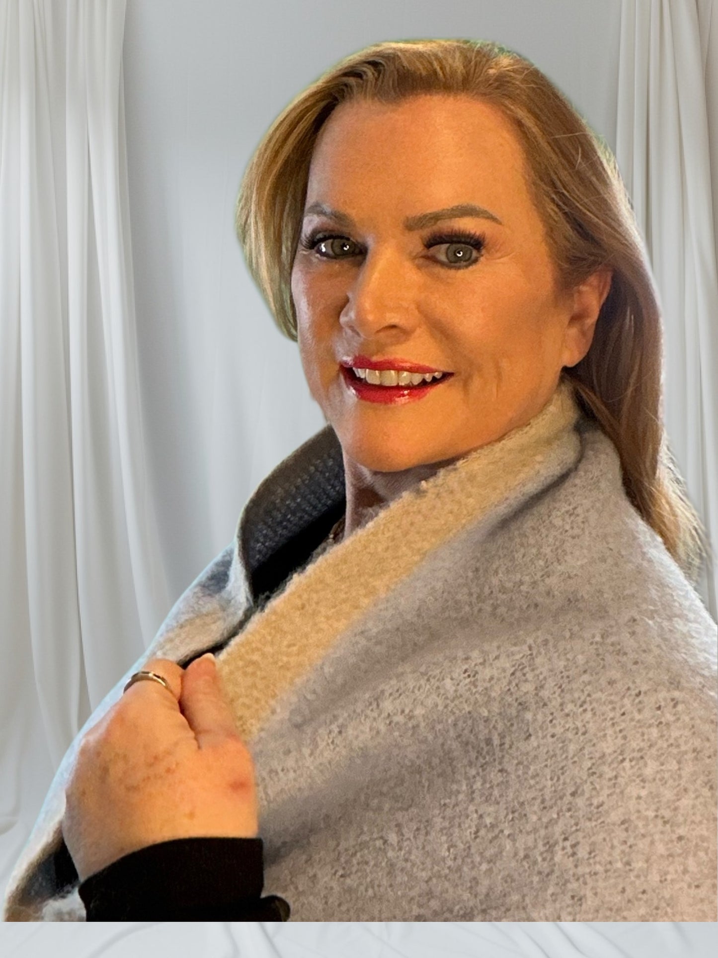 You Shawl Wrap Yourself in Softness and Style (NP) - Cozy Shawls and Blazers!