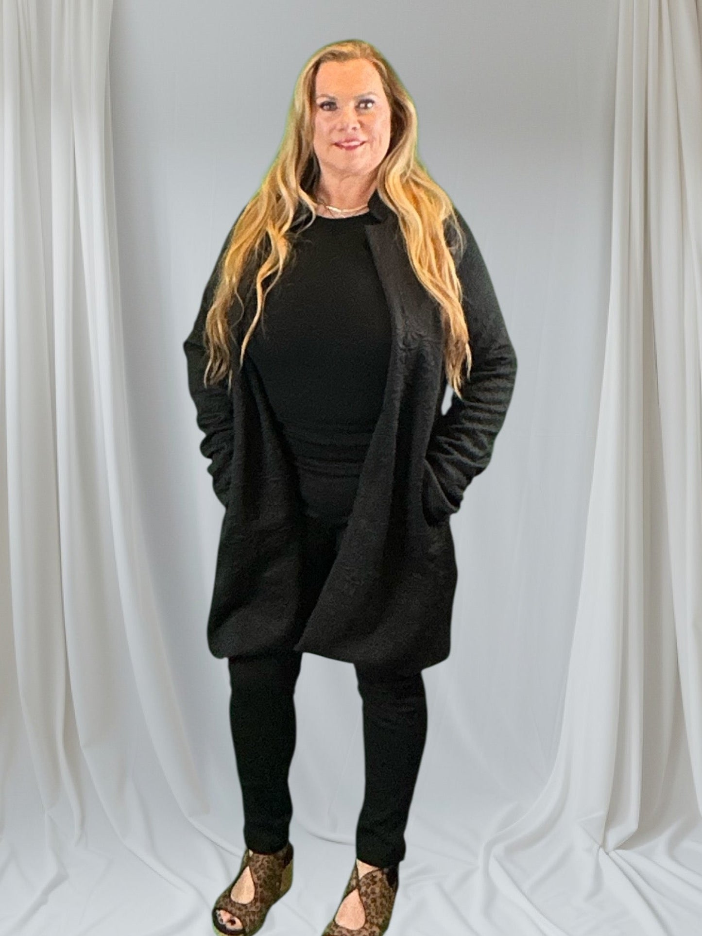 You Shawl Wrap Yourself in Softness and Style (NP) - Cozy Shawls and Blazers!