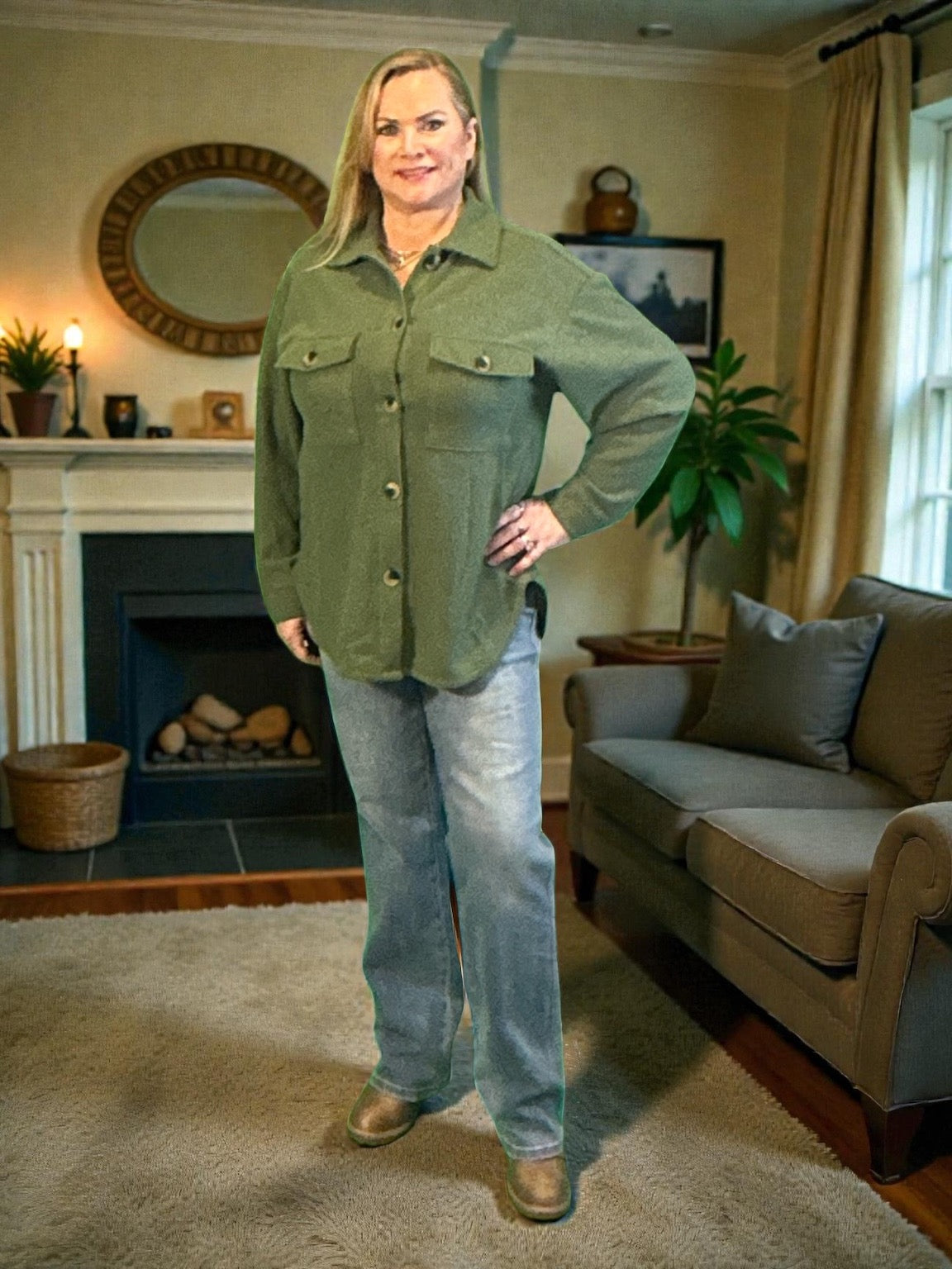 Over the Top! (NP) - Loveable Layers - Button Up Shirts - 7 Options