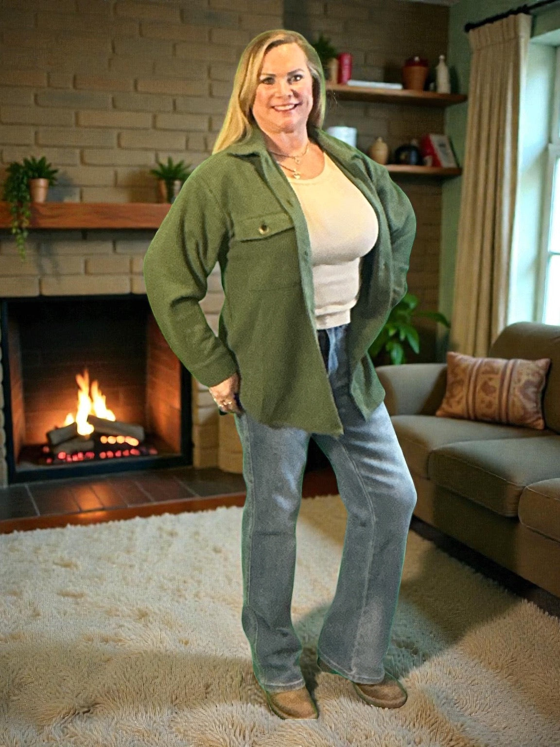 Over the Top! (NP) - Loveable Layers - Button Up Shirts - 7 Options