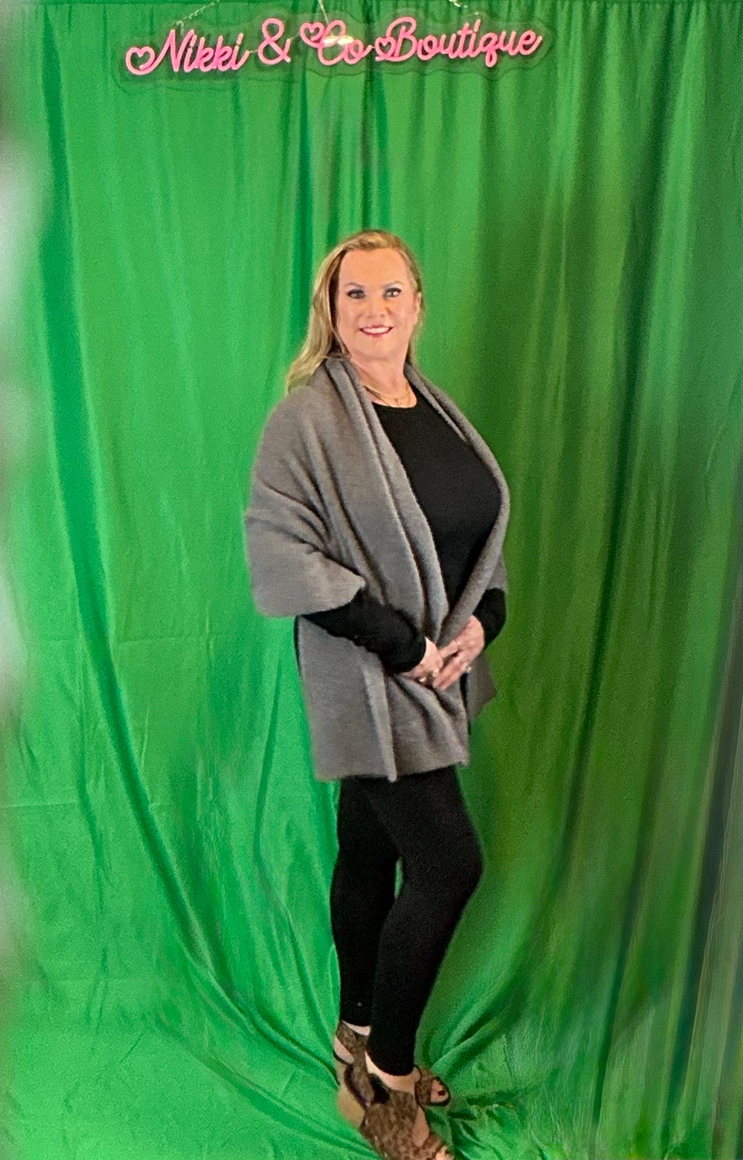 You Shawl Wrap Yourself in Softness and Style (NP) - Cozy Shawls and Blazers!