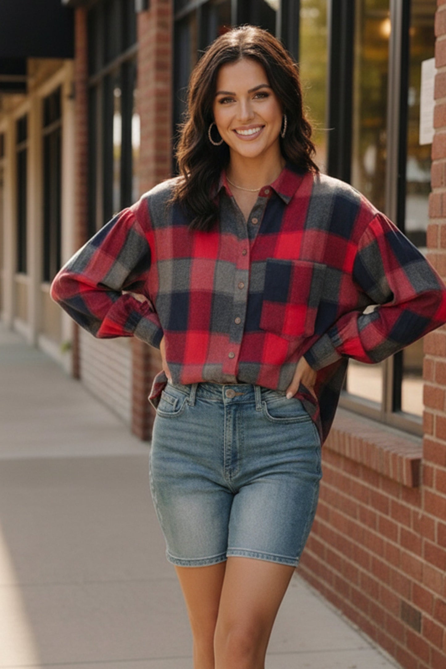 Lumberjack Love Flannel Button Down