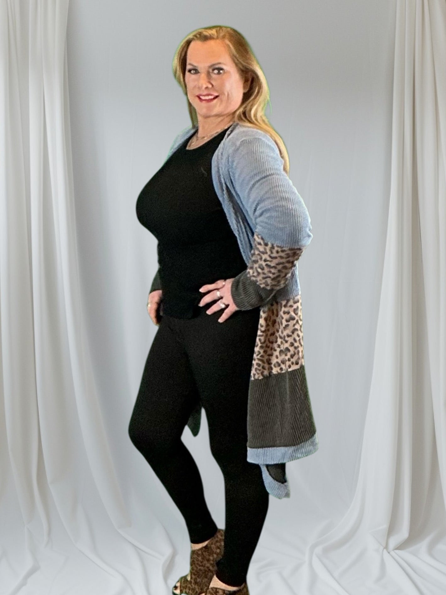 Over the Top! (NP) - Loveable Layers - Sweaters and a Faux Fur Long Vest - 5 Options