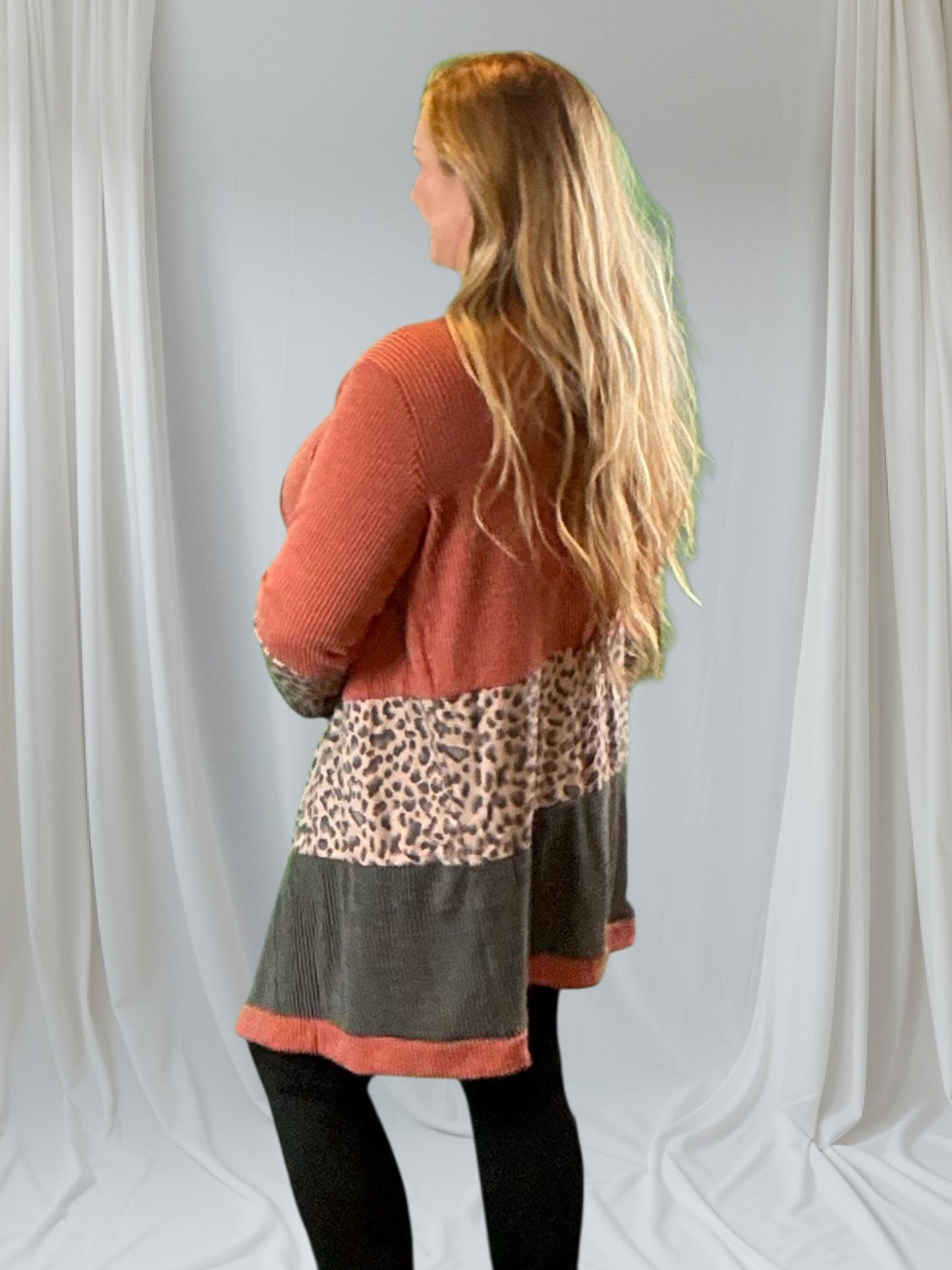 Over the Top! (NP) - Loveable Layers - Sweaters and a Faux Fur Long Vest - 5 Options